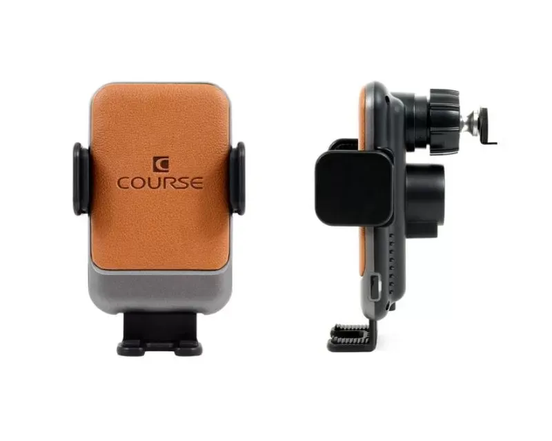 Course Motorsports Tan Direct Fit Phone Mount Autogrip Wireless Charging Head and Car Phone Holder Ford F250 | F350 | F450 | F550 2014-2016 - CM2.90003.40T
