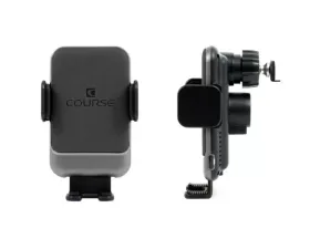 Course Motorsports Black Direct Fit Phone Mount Autogrip Wireless Charging Head and Car Phone Holder Ford F150 | Expedition 2009-2012