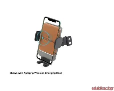 Course Motorsports Tan Direct Fit Phone Mount Autogrip Wireless Charging Head and Car Phone Holder Chevrolet Corvette 2014-2019 - CM2.90014.40T