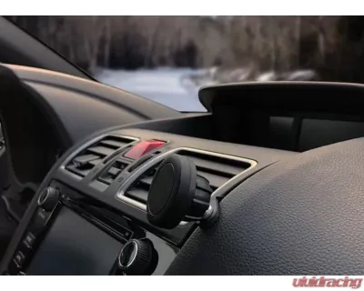 Course Motorsports Tan Direct Fit Phone Mount Autogrip Wireless Charging Head and Car Phone Holder Subaru Crosstrek | Forester | Impreza | WRX 2012-2022 - CM2.90018.40T
