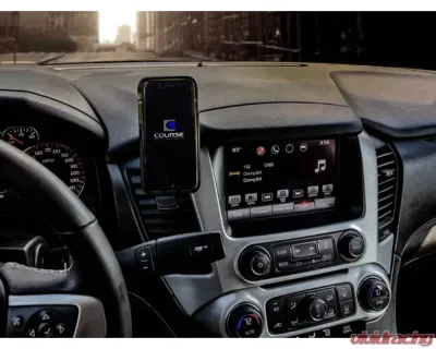 Course Motorsports Direct Fit Dual Cradle Phone Mount Chevrolet Tahoe | Suburban | GMC Yukon 2015-2020 - CM2.90019LR.60