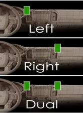 Course Motorsports Direct Fit Left Cradle Phone Mount Dodge Ram 1500 | 2500 | 3500 | 4500 | 5500 2009-2012                                     - CM2.90023L.60 - Image 2