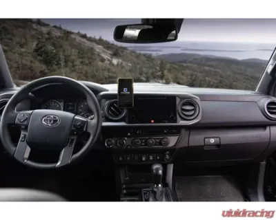 Course Motorsports Direct Fit Left Cradle Phone Mount Toyota Tacoma 2016-2022 - CM2.90026.40T