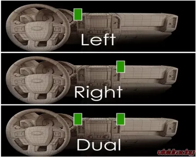 Course Motorsports Direct Fit Right Cradle Phone Mount Toyota Tacoma 2005-2015 - CM2.90027.40T