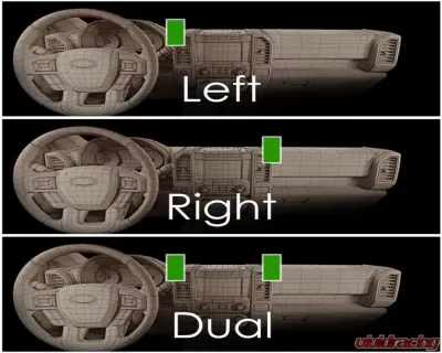 Course Motorsports Direct Fit Right Cradle Phone Mount Toyota Tacoma 2005-2015 - CM2.90027.60