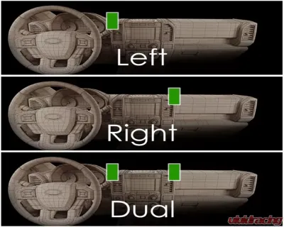 Course Motorsports Direct Fit Right Cradle Phone Mount Subaru WRX | Forester | Impreza 2008-2014 - CM2.90032.40T