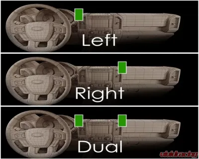 Course Motorsports Direct Fit Right Cradle Phone Mount Subaru WRX | Forester | Impreza 2008-2014 - CM2.90032.40