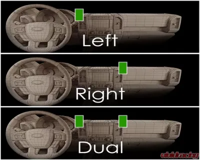 Course Motorsports Direct Fit Right Cradle Phone Mount Subaru WRX | Forester | Impreza 2008-2014 - CM2.90032.60