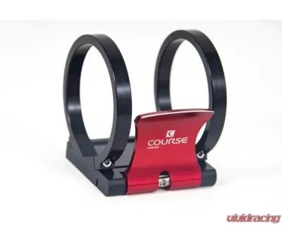 Course Motorsports Red Black Cam-Lock 2.63" Fire Extinguisher Quick Release For High Vibration Applications - CM7.90001-10