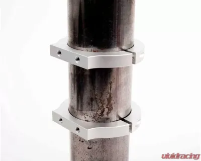 Course Motorsports 1.75" Black Billet Roll Cage Clamp Pair - CM7.90002-1.75BL