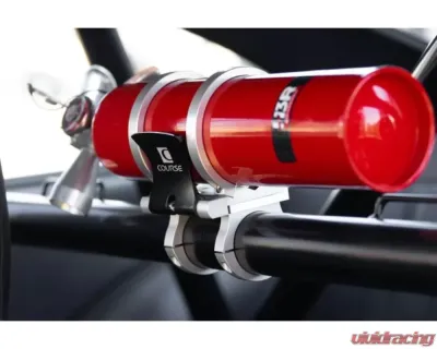 Course Motorsports 1.75" Black Billet Roll Cage Clamp Pair - CM7.90002-1.75BL