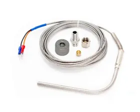 ECUMaster WHP EGT Probe Type K Thermocouple with 1/8 NPT Fittings for EMU/EMU Black