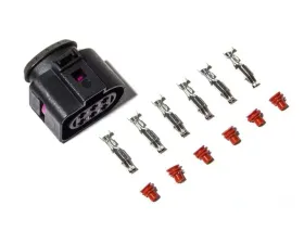 ECUMaster Wideband Oxygen Sensor Connector and Terminals for Bosch 4.2