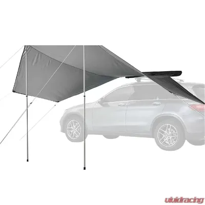 3D MAXpider Universal Lightweight Rooftop Side Awning - 6111