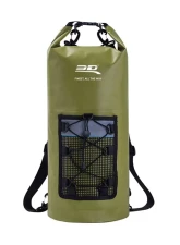 3D MAXpider Army Green Roll-Top Dry Bag Backpack                                     - 6117-AG - Image 2