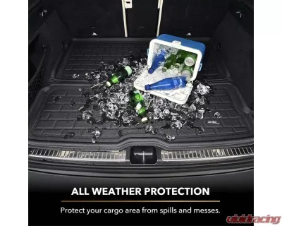 3D Maxpider Cargo Liner Black Kagu Carbon Fiber Toyota Corolla 2020-2022 - M1TY2561309