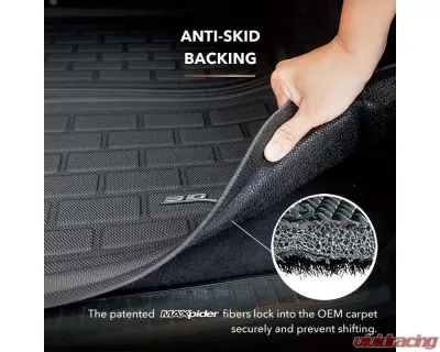 3D Maxpider Cargo Liner Black Kagu Carbon Fiber Toyota Corolla 2020-2022 - M1TY2561309