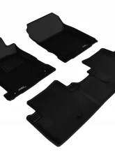 3D Maxpider Kagu Black All-Weather Floor Mats for Acura ILX 2013-2020                                     - L1AC00801509 - Image 2