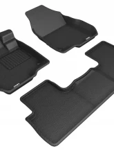 3D Maxpider Kagu Black All-Weather Floor Mats for Acura RDX 2019-2020                                     - L1AC01401509 - Image 2