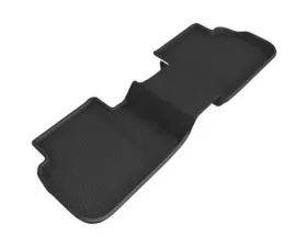 3D Maxpider Kagu Second Row Floormat - Black (No Rear USB Port) Honda Civic 2022