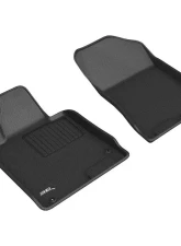 3D Maxpider 1st Row Floor Mat Black Kagu Carbon Fiber for Hyundai Sonata K5 2020-2022                                     - L1HY10311509 - Image 6