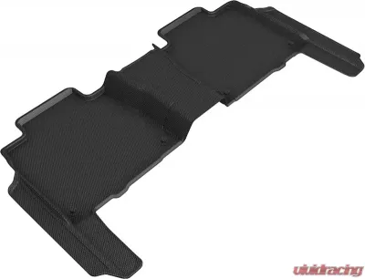 3D MAXpider Black No Executive Rear Seat Kagu 2nd Row Floormats Mercedes GLS-Class 2020-2021 - L1MB13021509