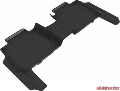 3D MAXpider Black Executive Rear Seat Package Kagu 2nd Row Floormats Mercedes GLS-Class 2020-2021 - L1MB13821509