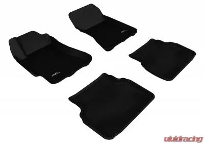 3D MAXpider 2002-2007 Subaru Impreza Kagu 1st & 2nd Row Floormats - Black - L1SB01001509