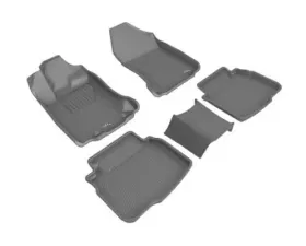 3D MAXpider Kagu 1st Row Floormat - Gray Subaru Legacy/Outback 2020-2021