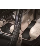 3D Maxpider 1st/2nd Row Floor Mat Black Kagu Carbon Fiber Embossed Pattern Subaru Legacy | Outback 2020-2022                                     - L1SB02801509 - Image 2