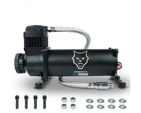 Pacbrake Basic 12VDC Matte Black HP425 Series Air Compressor Kit