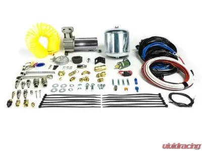 Pacbrake Onboard Air Kit with 1/2 Gallon Aluminum Air Tank (w/ Air Compressor) - HP10163-AL