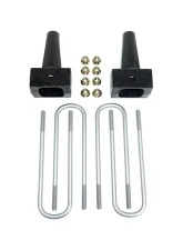 Pacbrake 4.0 Inch Rear Lift Block Kit Ford F-250 | F-350 2WD/4WD SRW w/out Overload Springs 2011-2024                                     - HP10515 - Image 2