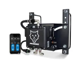 Pacbrake SD Compressor Quick Mount HP30009-NT-QM-R BRAVO 3rd Gen Wireless Air Controls w/ Remote