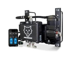 Pacbrake XD Compressor Quick Mount HP30040-NT-QM-R BRAVO 3rd Gen Wireless Air Controls w/ Remote