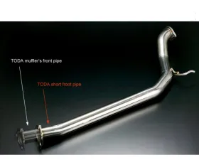 Toda Short Front Pipe Honda K20A Civic Type R