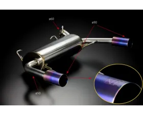 Toda Rear Muffler Suzuki M16A Swift Sport