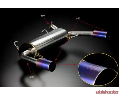Toda Rear Muffler Suzuki M16A Swift Sport - 18000-ZC3-10R