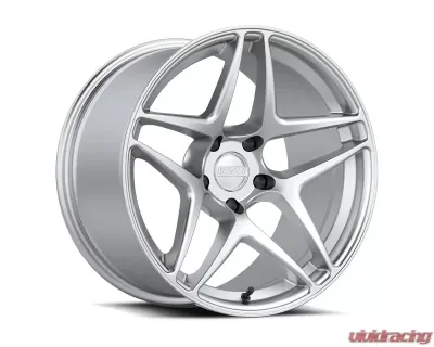 Kansei K15H Astro 19x9.5 5x114.3 22mm Hyper Silver - K15H-199512+22
