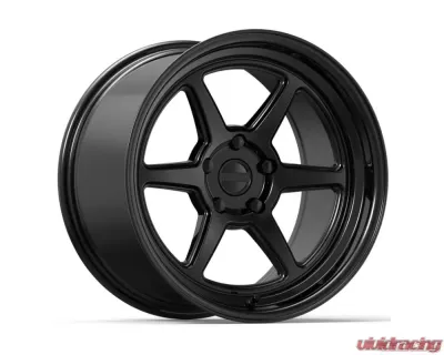 Kansei K14B Roku 18x9 5x110 12mm Gloss Black - K14B-189021+12