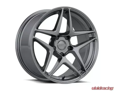 Kansei K15G Astro 18x9 5x120 22mm Gun Metal - K15G-189018+22