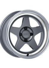 Kansei KNP Wheel 15x7 4x100 0mm Gloss Gunmetal Machined Lip                                     - K12GM-157010-00 - Image 8