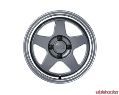 Kansei KNP Wheel 15x7 4x100 25mm Gloss Gunmetal Machined Lip - K12GM-157010+25