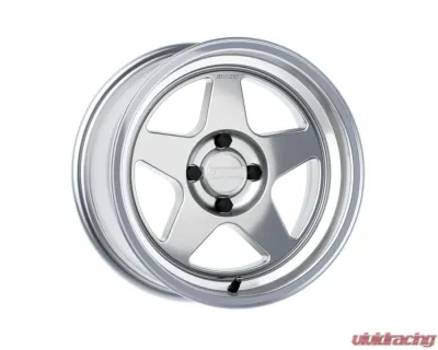 Kansei KNP Wheel 15x7 4x100 0mm Hyper Silver Machined Lip - K12H-157010-00