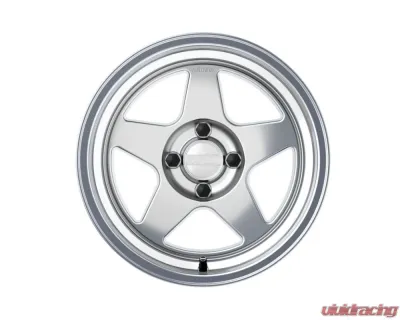 Kansei KNP Wheel 15x7 4x100 0mm Hyper Silver Machined Lip - K12H-157010-00