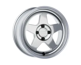 Kansei KNP Wheel 15x7 4x100 25mm Hyper Silver Machined Lip