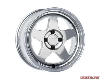 Kansei KNP Wheel 15x7 4x100 25mm Hyper Silver Machined Lip - K12H-157010+25
