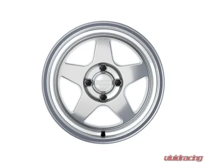 Kansei KNP Wheel 15x8 4x100 0mm Hyper Silver Machined Lip - K12H-158010-00
