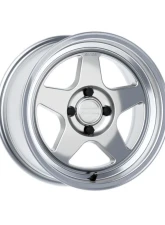Kansei KNP Wheel 15x8 4x100 25mm Hyper Silver Machined Lip                                     - K12H-158010+25 - Image 11