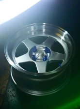 Kansei KNP Wheel 15x7 4x100 25mm Hyper Silver Machined Lip                                     - K12H-157010+25 - Image 11